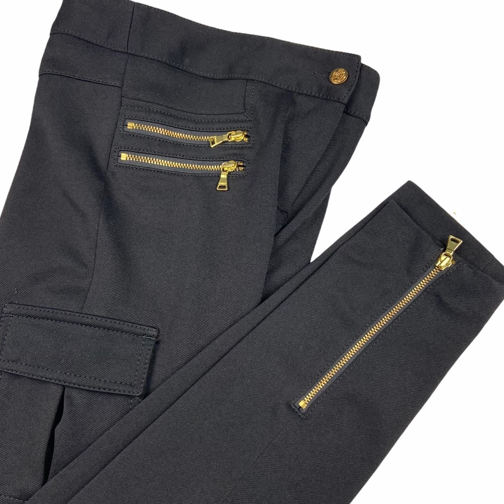 Express | Black Skinny/Legging Cargo Dress Pants
